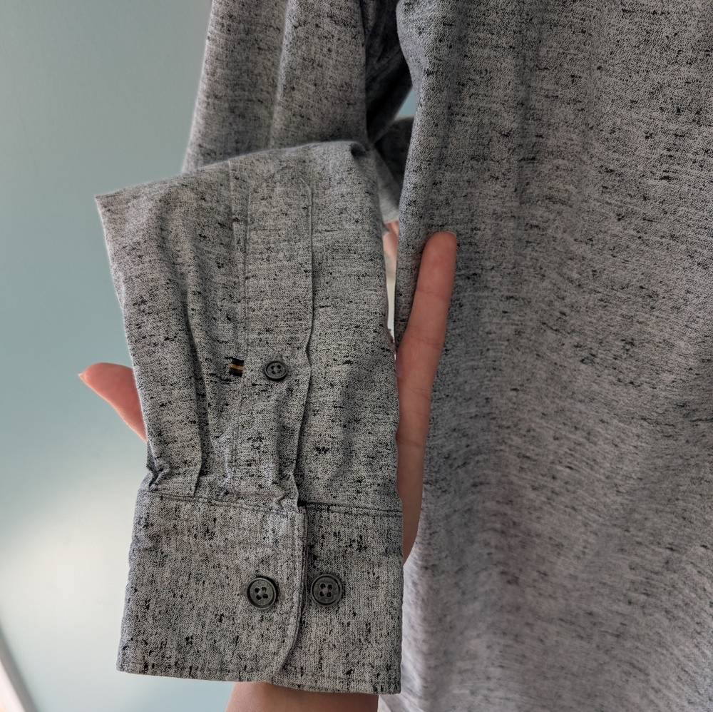 Slim fit grey button down - Picture 5 of 8